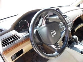 2008 HONDA ACCORD EX-L 4DR WHITE 2.4L AT A17603